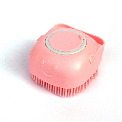 Dog Shampoo Dispenser Brush